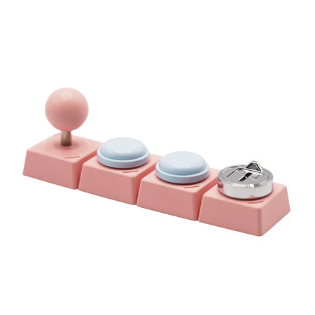 キーボード GSK artisan keycap 80Retros Joystick Artisan Keycaps – LumeKeebs