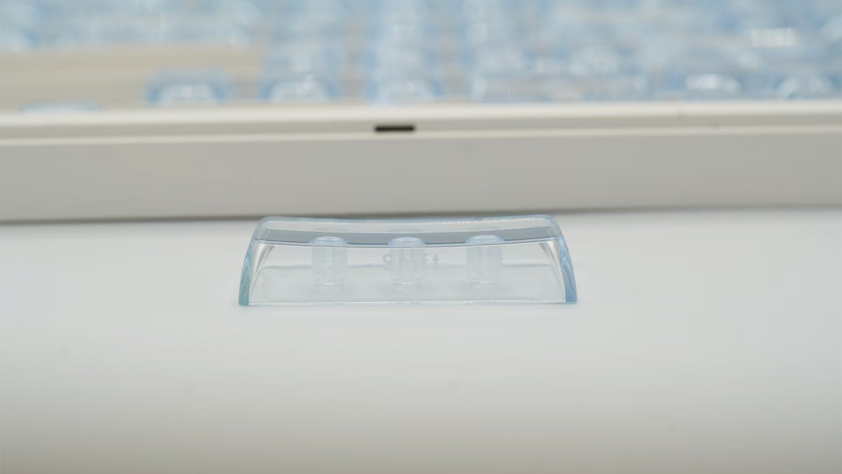 Womier Ice Cube Clear ASA Profile Keycaps
