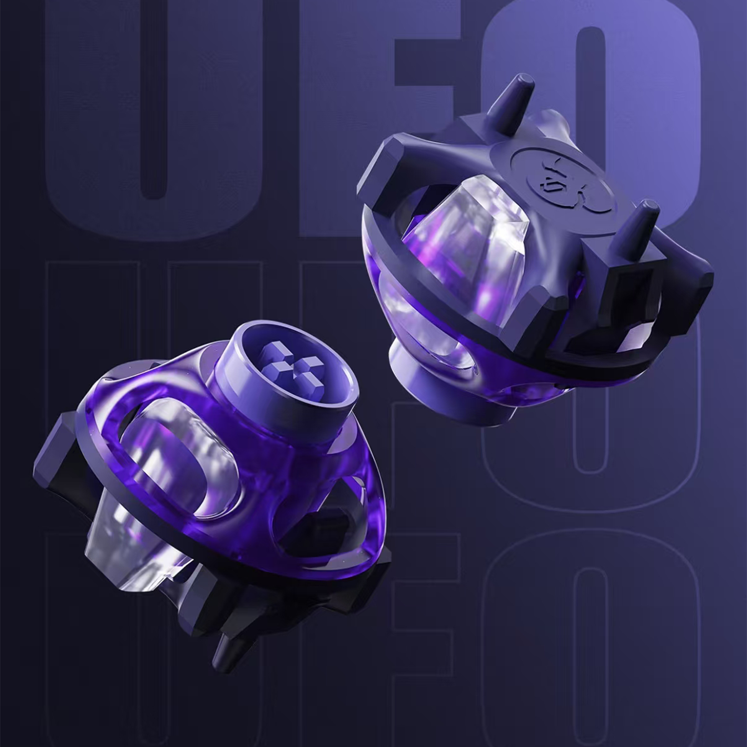 Gravastar Purple Phantom UFO Magnetic Linear Switches (10PCS)