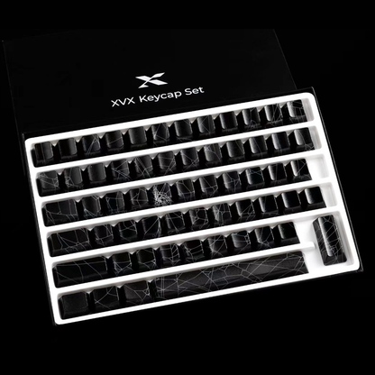 XVX IMD Spider Web Shine-Through OEM Profile 118-Key Keycap Set