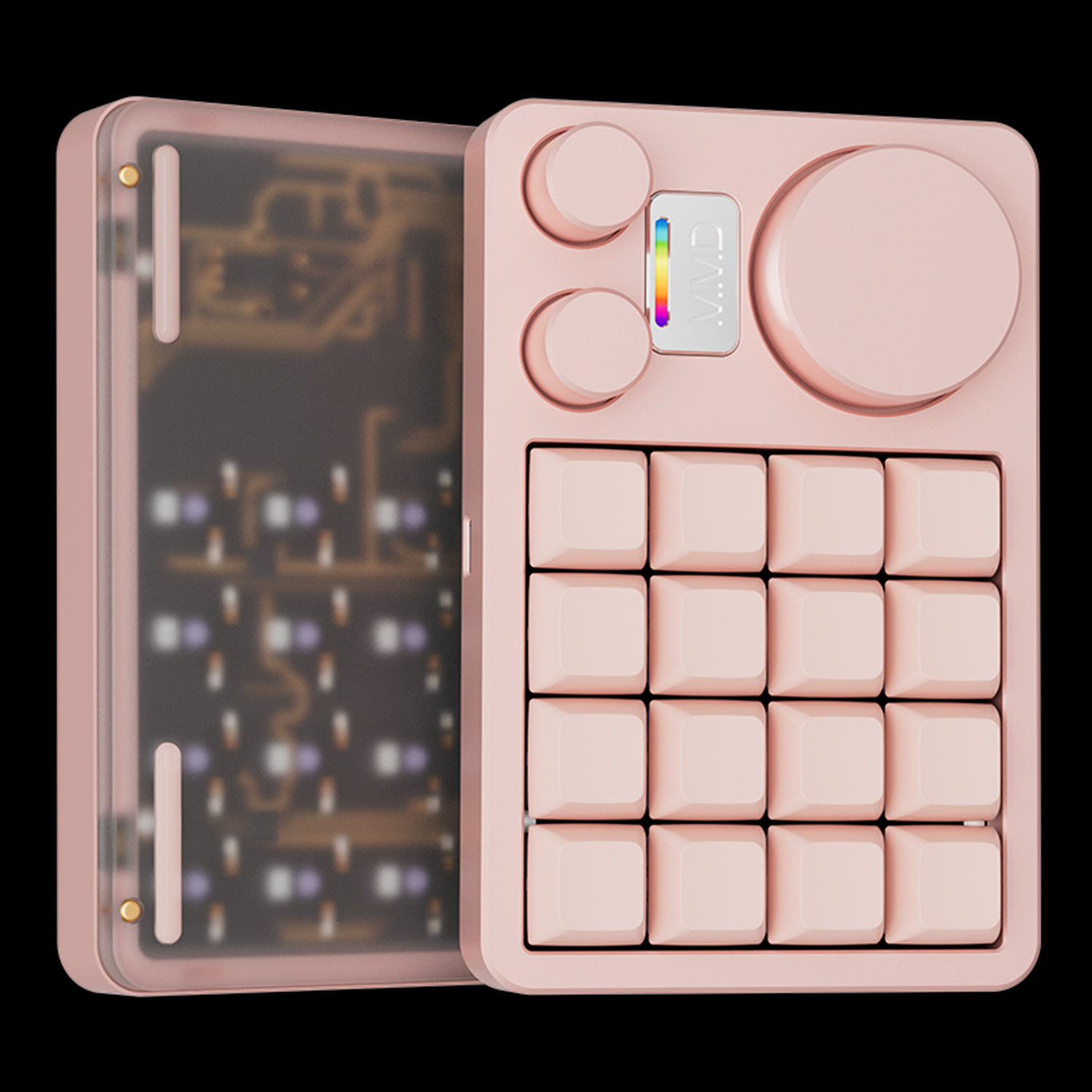 MMD KM16 Pro Wireless Aluminum Macropad | QMK/VIA Programmable Numpad