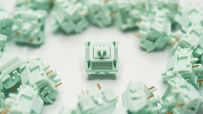 Gateron Full POM Smoothie Mint Silent Linear Switches (10PCS)