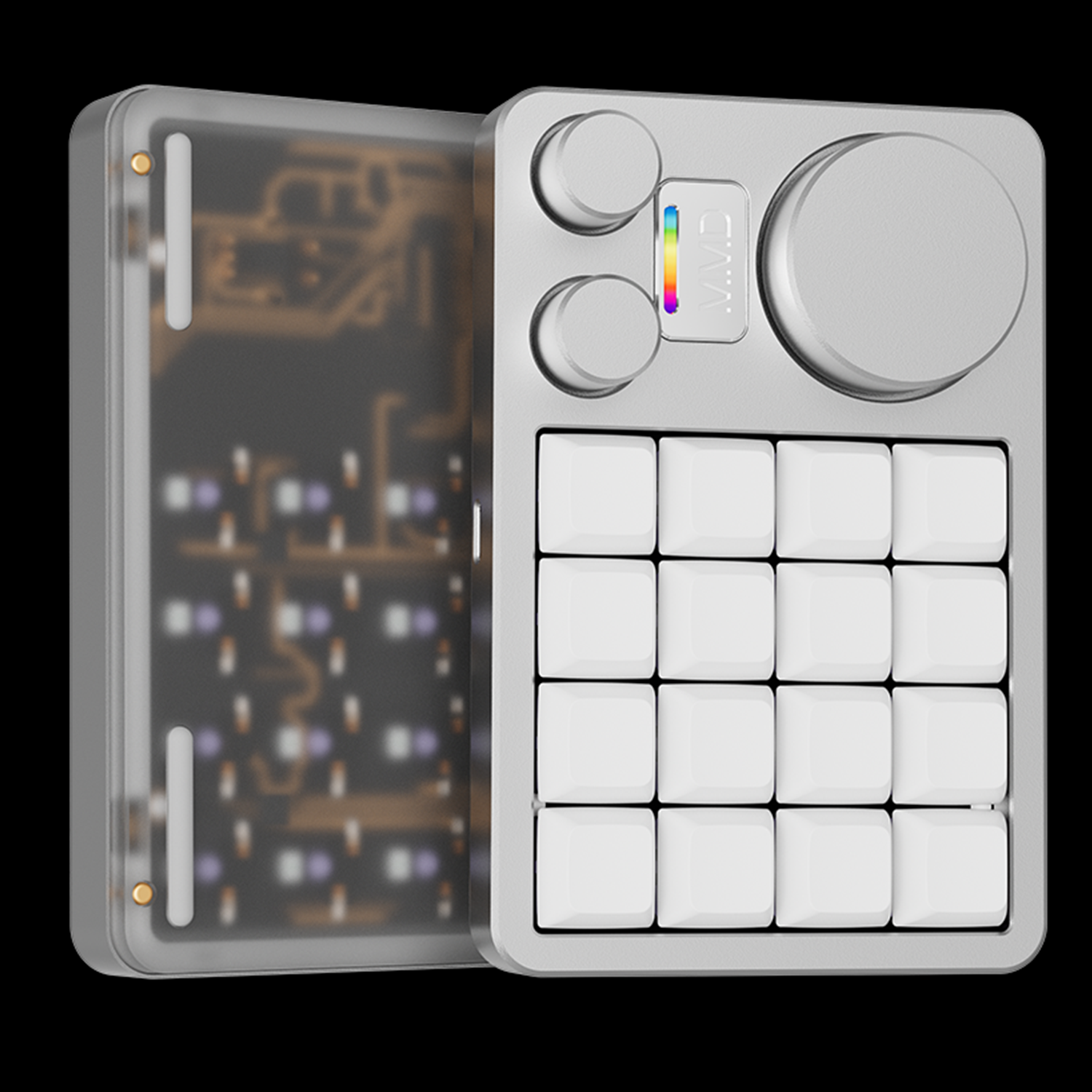 MMD KM16 Pro Wireless Aluminum Macropad | QMK/VIA Programmable Numpad