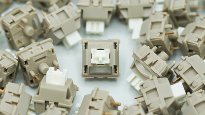 Outemu x FL CMMK Snow Gray Silent Linear Switches