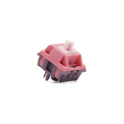 Keygeek Tipsy Red (Blush) Linear Switches