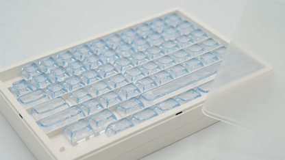 Womier Ice Cube Clear ASA Profile Keycaps