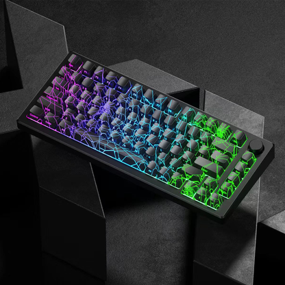 XVX IMD Spider Web Shine-Through OEM Profile 118-Key Keycap Set