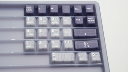 Domikey HUSH Deep Sea Backlit Translucent Keycaps