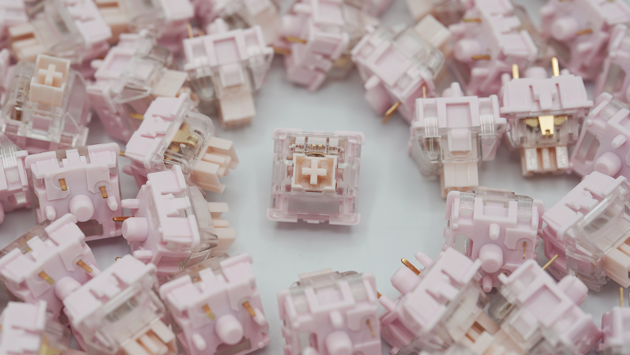 Outemu Strawberry Silent Linear Switches