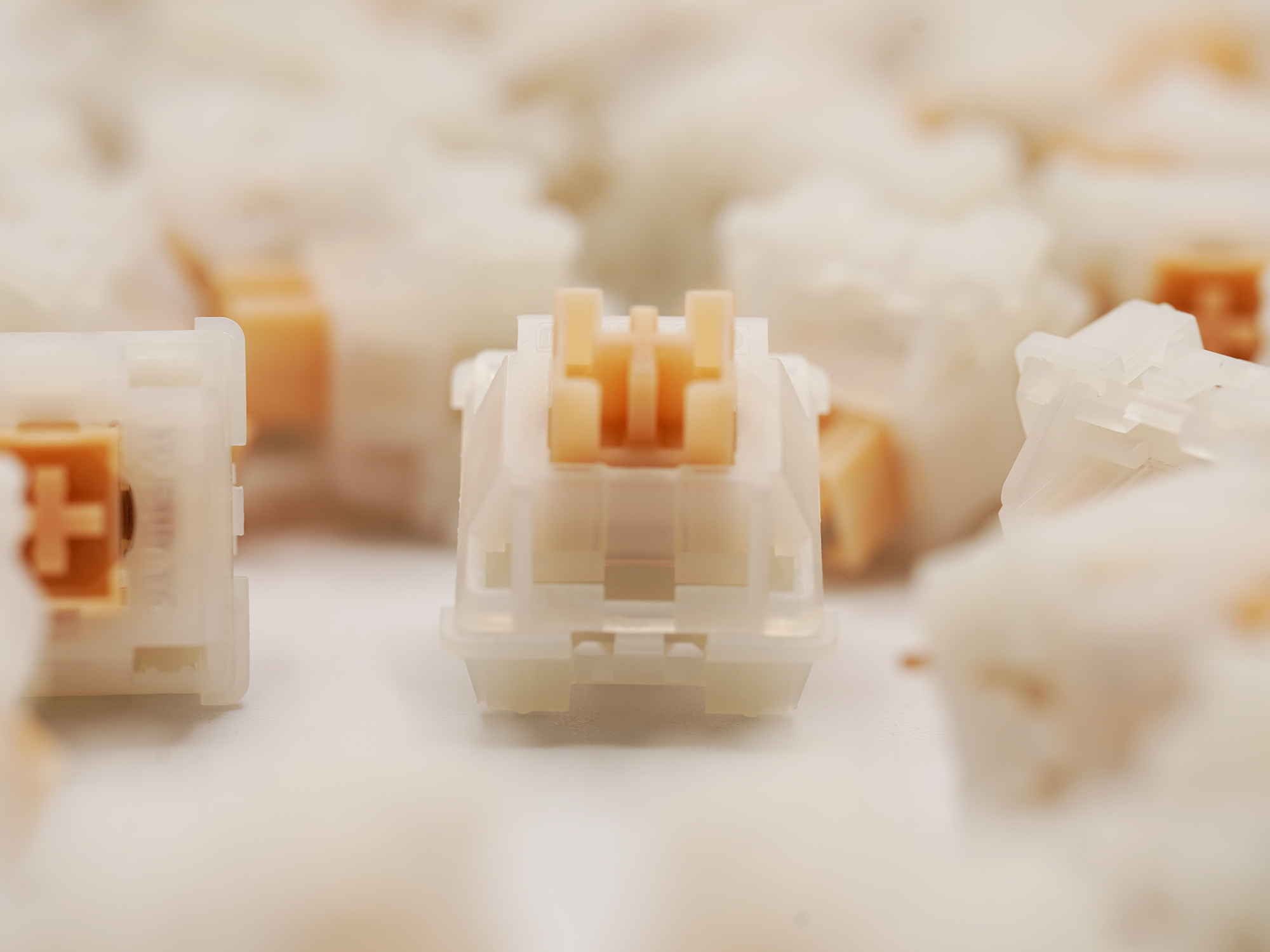 Outemu Yellow Jade Silent Tactile Switches