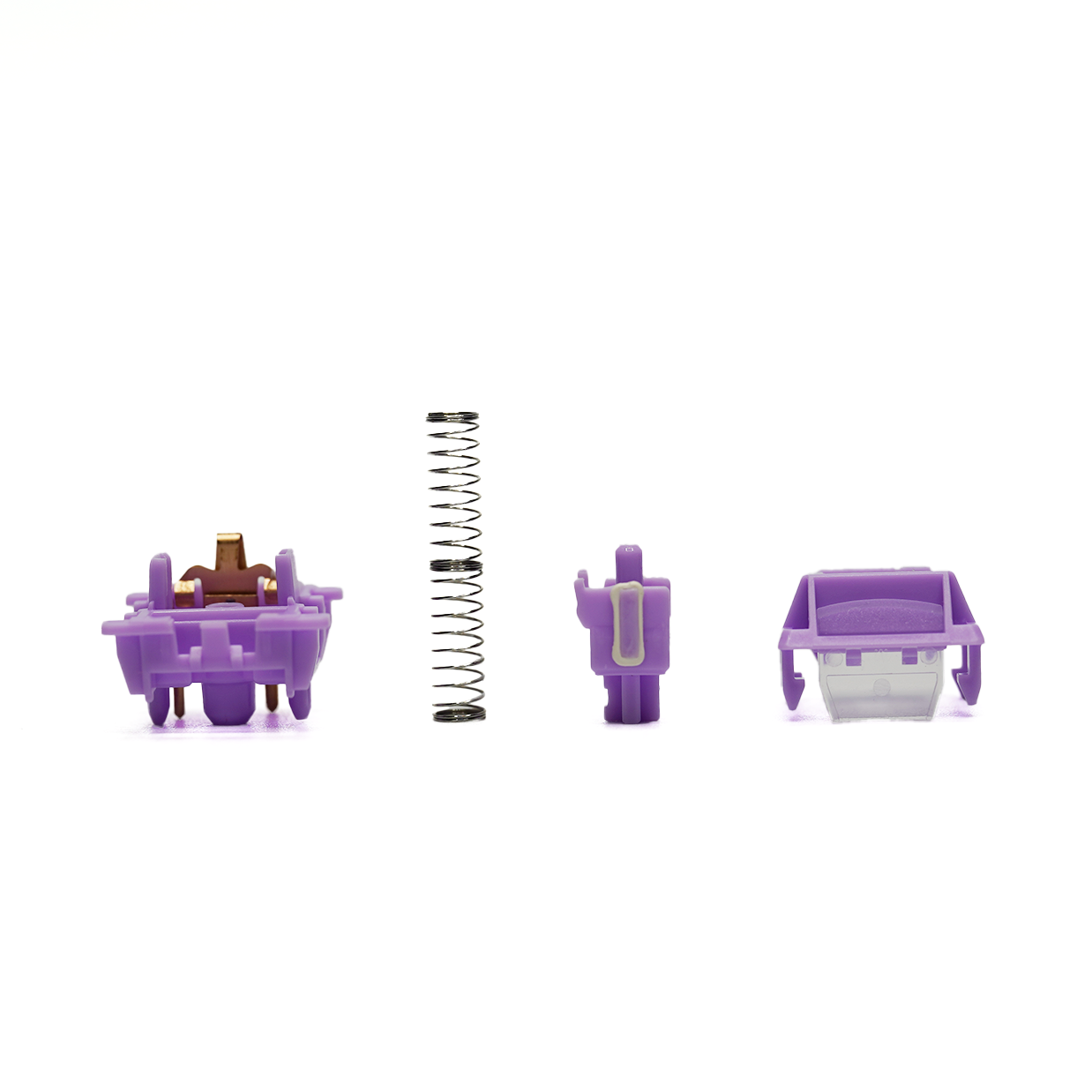 Gateron Full POM Smoothie Grape Silent Tactile Switches (10PCS)