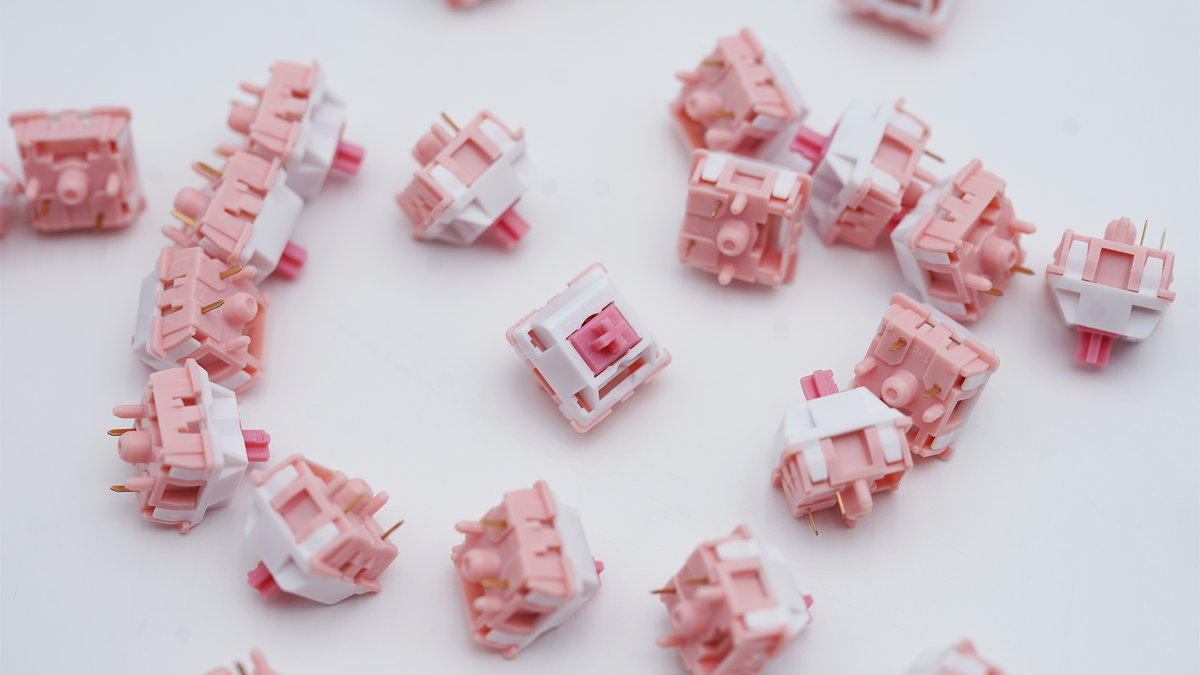 BSUN x Zuoce Marshmallow R1X Linear Switches (10PCS)