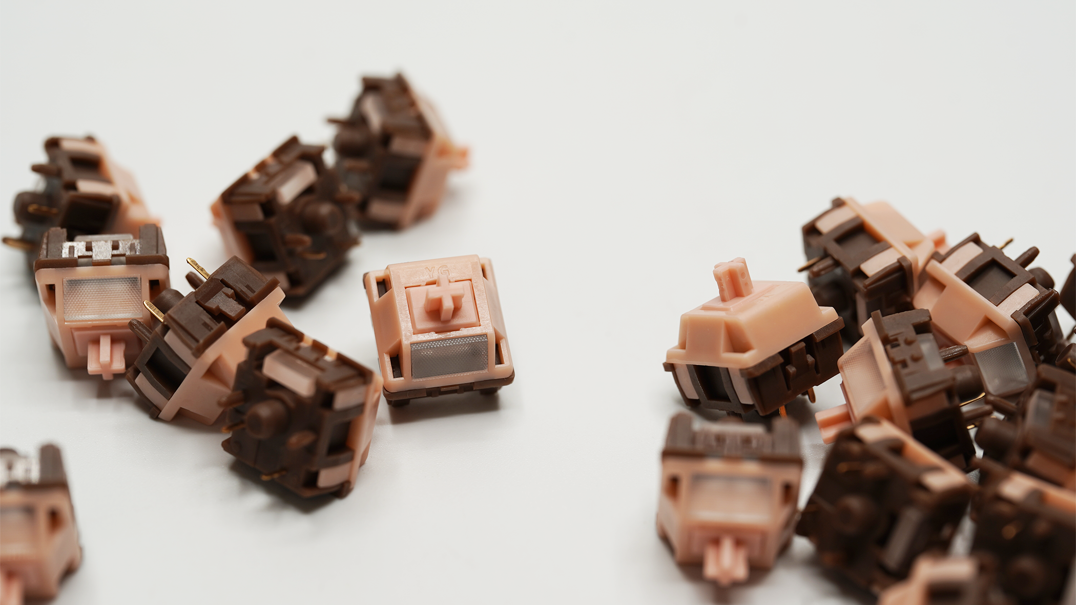 HMX Dirty Pink Linear Switches (10PCS)