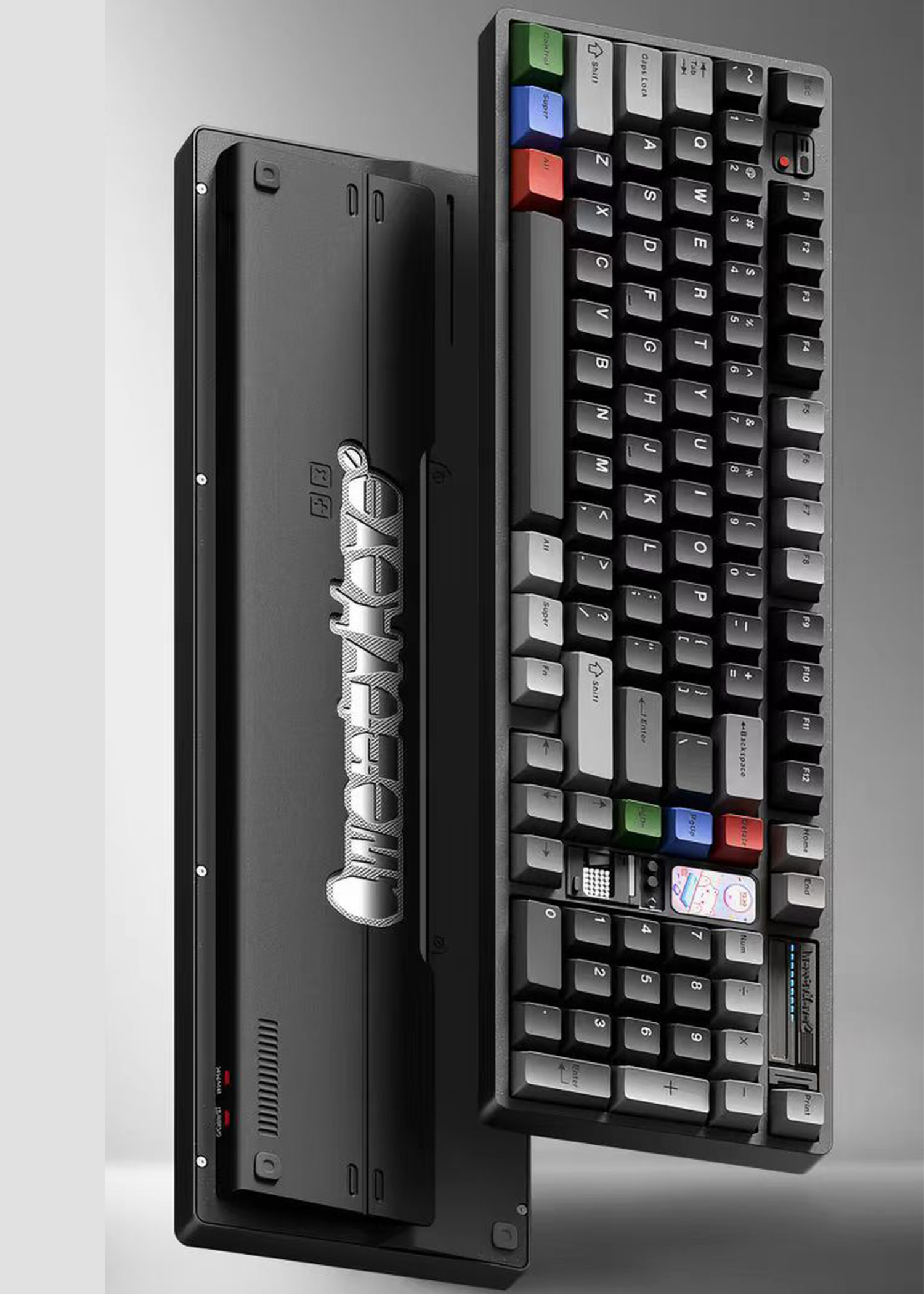 QK100 Mk2 Black Knight Custom Keyboard