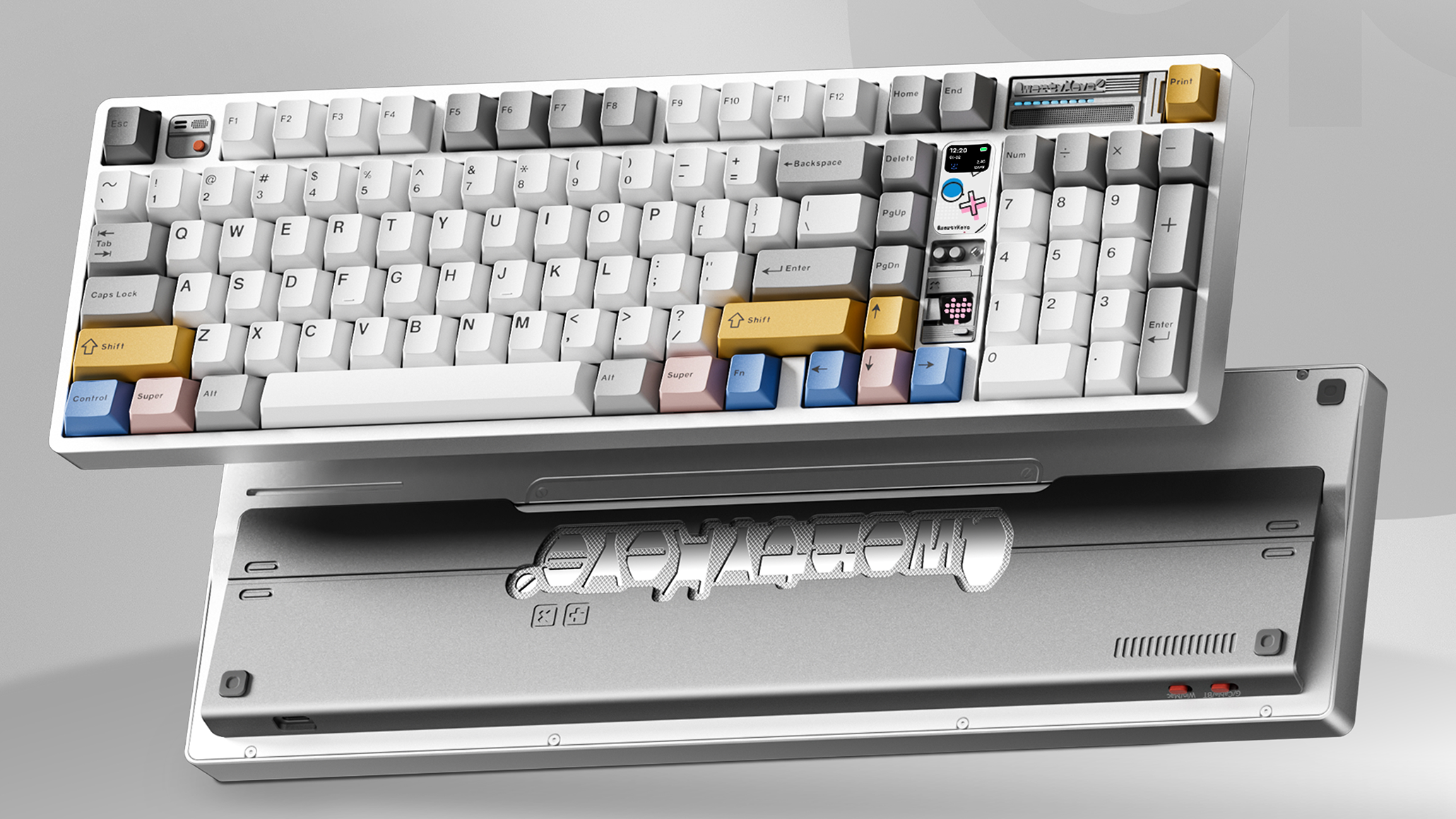 QK100 Mk2 Black Knight Custom Keyboard