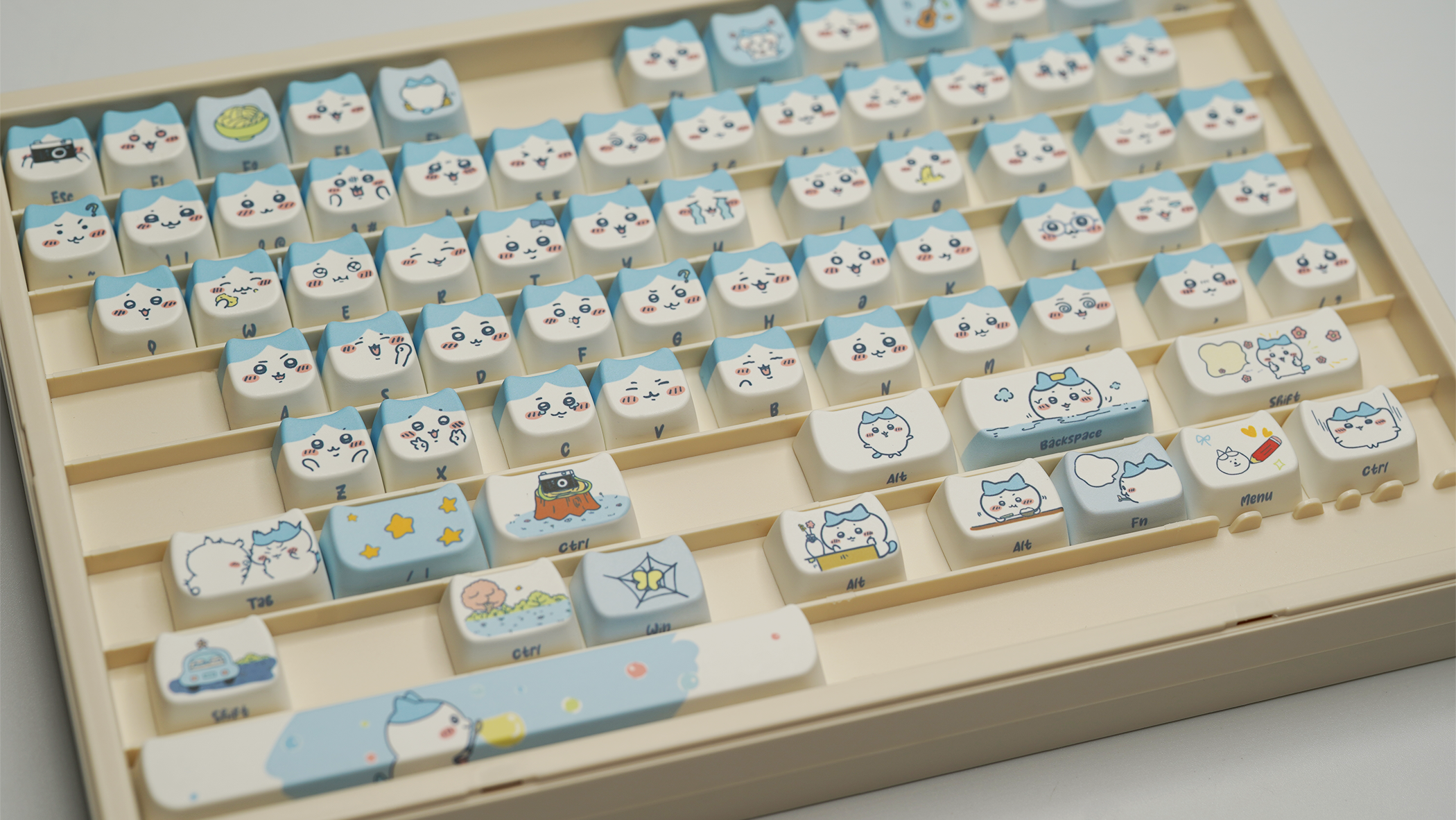 Xiaoba Chiikawa MOA Profile PBT Keycap Set