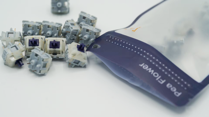 Invokeys Pea Flower Clicky Switches (10PCS)