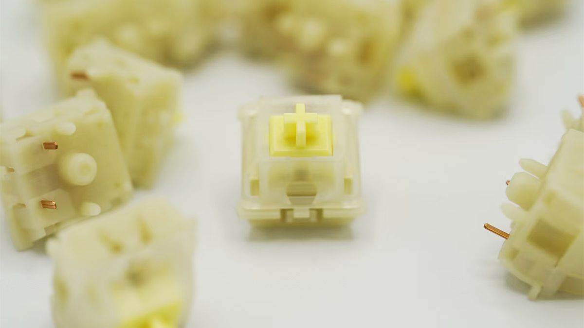 Gateron Milky Pro Heavy Tactile Switches (10PCS)