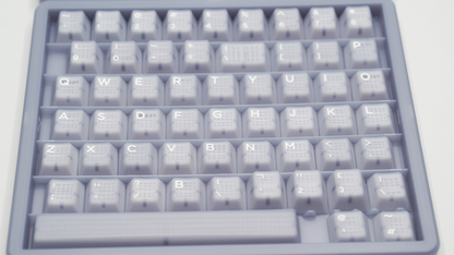 Domikey HUSH Deep Sea Backlit Translucent Keycaps