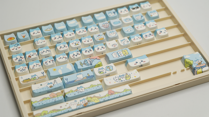 Xiaoba Chiikawa MOA Profile PBT Keycap Set