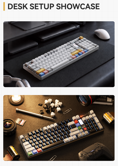 QK100 Mk2 Black Knight Custom Keyboard