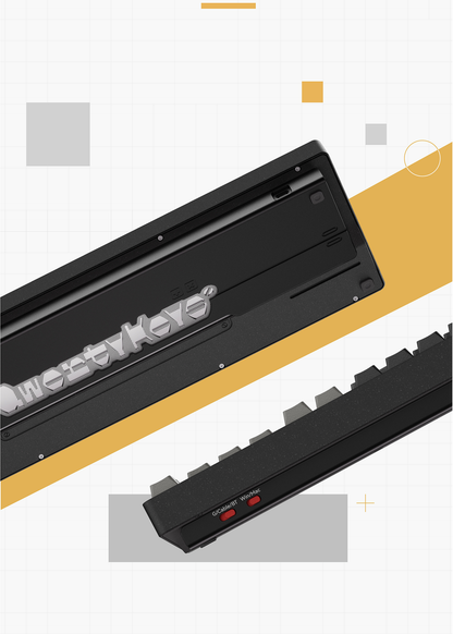 QK100 Mk2 Black Knight Custom Keyboard
