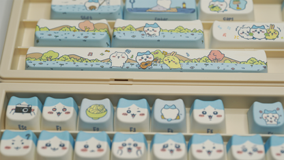 Xiaoba Chiikawa MOA Profile PBT Keycap Set