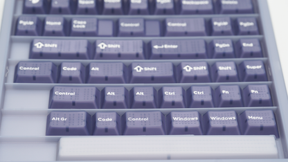 Domikey HUSH Deep Sea Backlit Translucent Keycaps