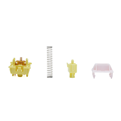 Keygeek Peach Cheesecake Linear Switches (10PCS)