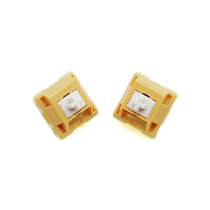 HMX Creamy Yolk Linear Switches (10PCS)