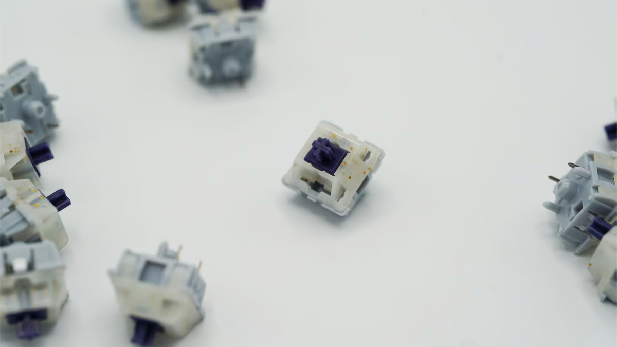 Invokeys Pea Flower Clicky Switches (10PCS)
