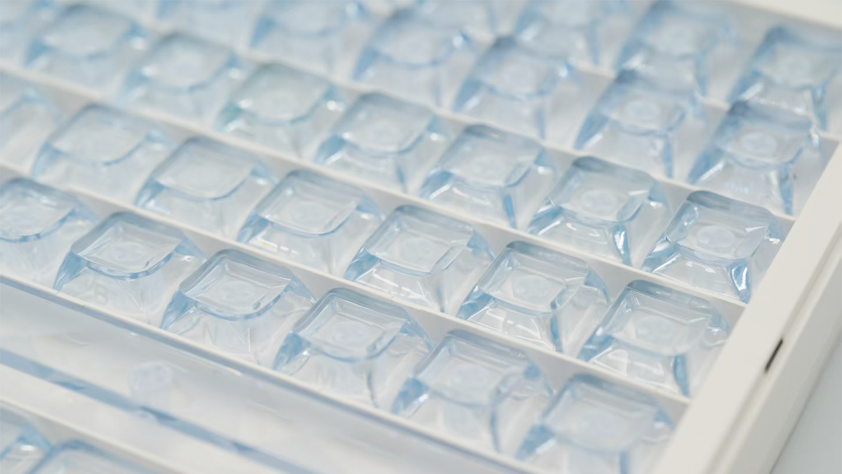 Womier Ice Cube Clear ASA Profile Keycaps
