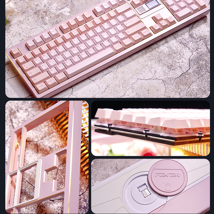 Feker G108 Full-Size Aluminum Mechanical Keyboard