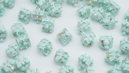 Gateron Fruit Jelly Mint Silent Linear Switches (10PCS)
