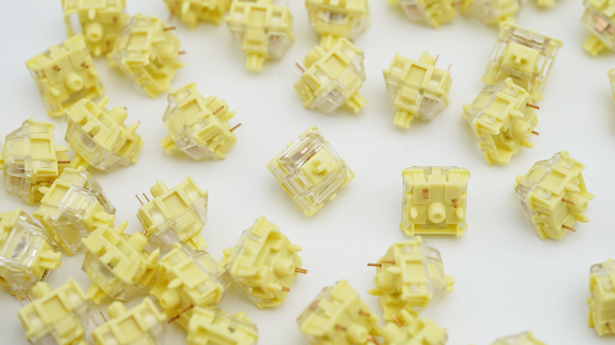 Gateron Fruit Jelly Banana Heavy Tactile Switches (10PCS)