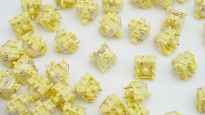 Gateron Fruit Jelly Banana Heavy Tactile Switches (10PCS)