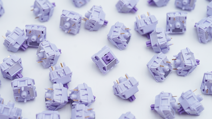 Wingtree YG Purple Bud Tea Tactile Switches (10PCS)
