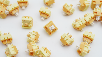 HMX Creamy Yolk Linear Switches (10PCS)