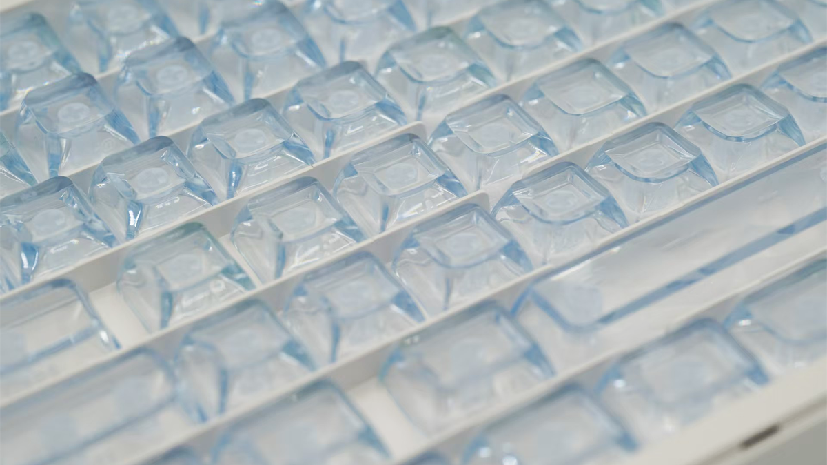 Womier Ice Cube Clear ASA Profile Keycaps