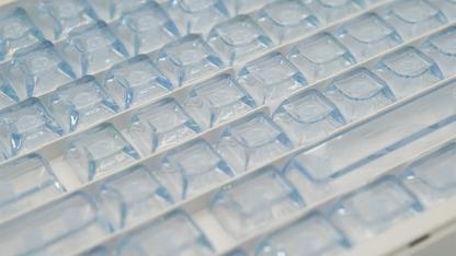 Womier Ice Cube Clear ASA Profile Keycaps
