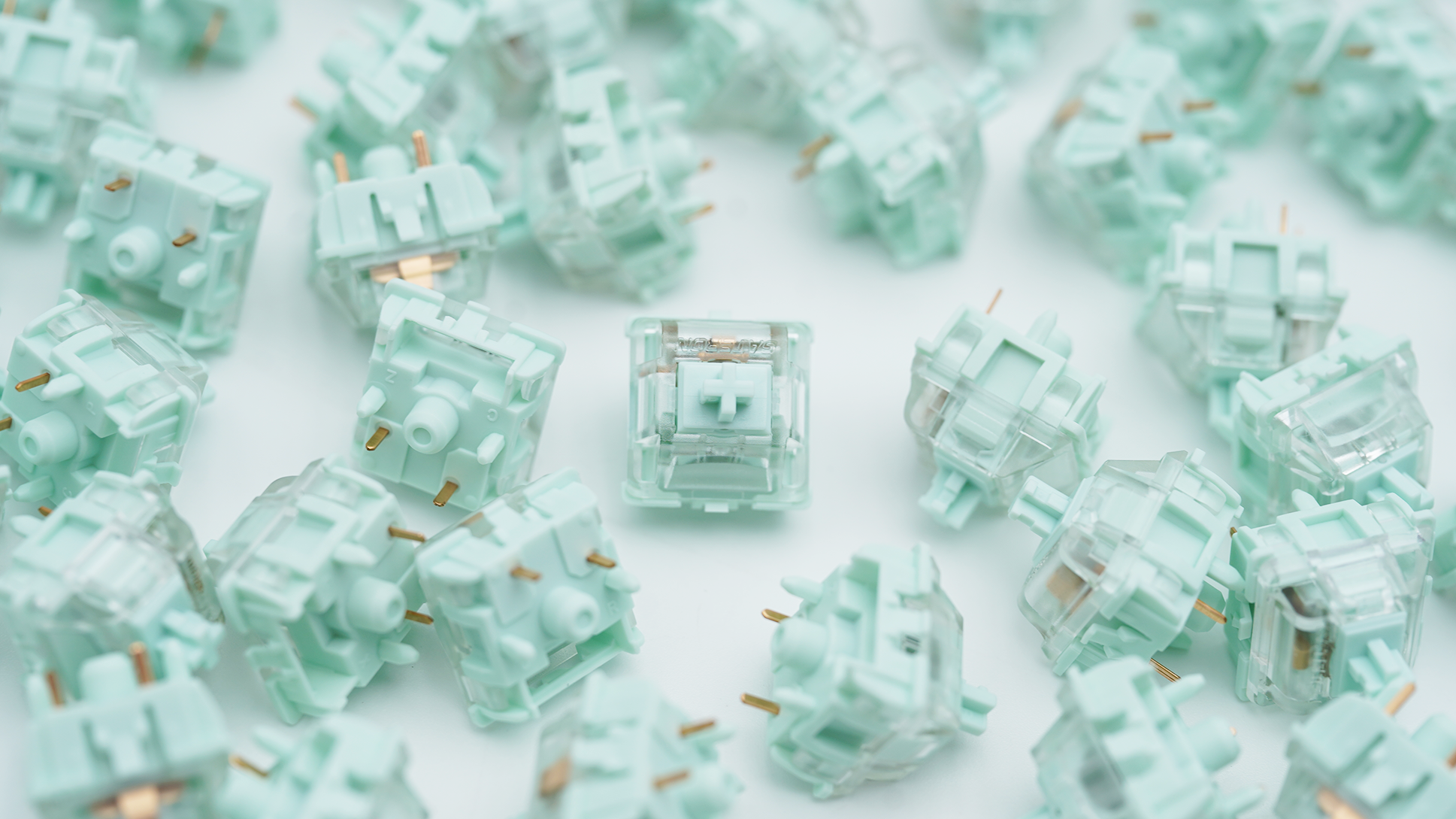 Gateron Fruit Jelly Mint Silent Linear Switches (10PCS)