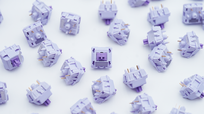 Wingtree YG Purple Bud Tea Tactile Switches (10PCS)