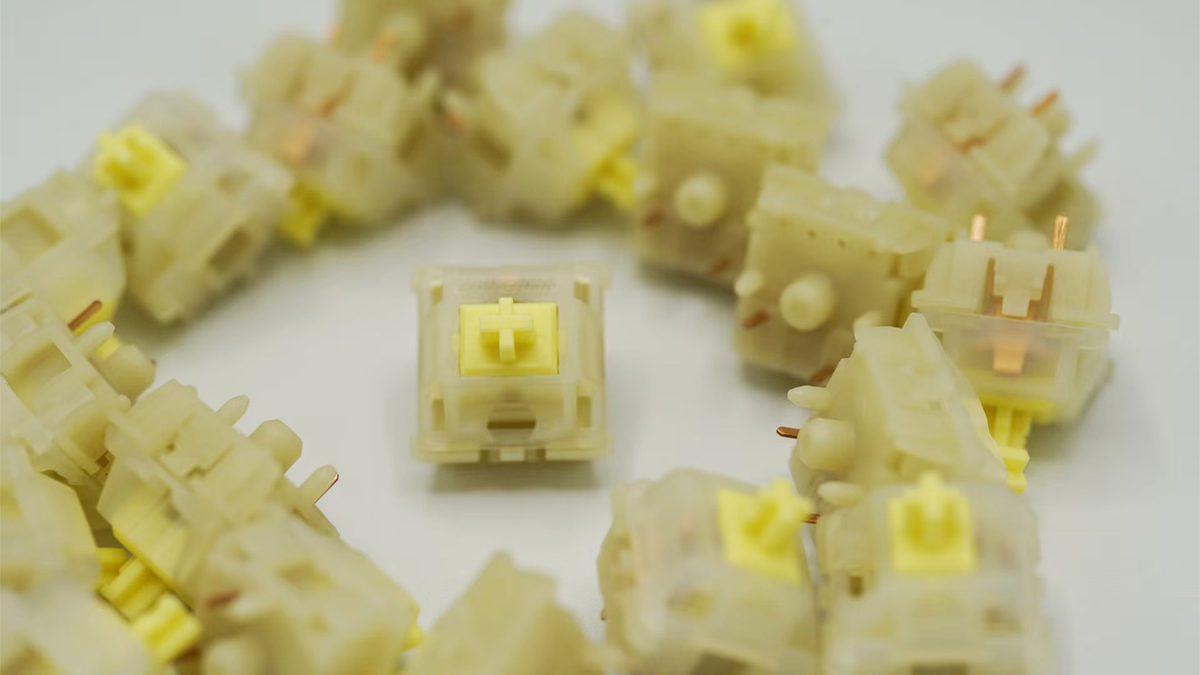 Gateron Milky Pro Heavy Tactile Switches (10PCS)