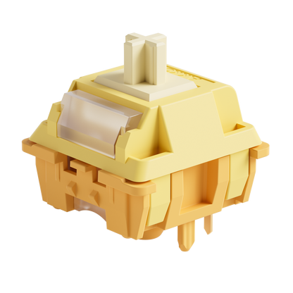 Akko Creamy Yellow U1 Linear Switches