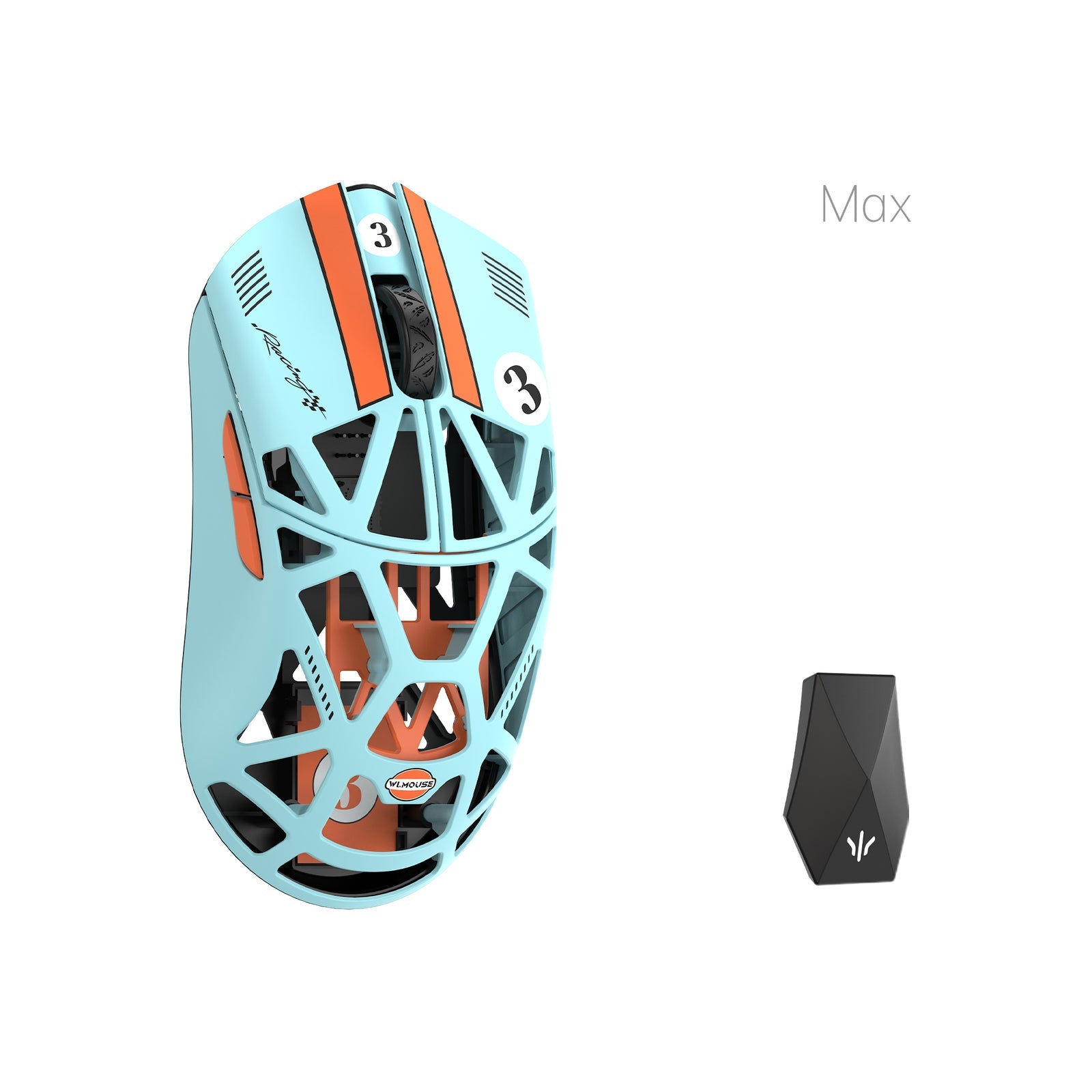 WLMOUSE Beast X Max Magnesium Gaming Mouse Solid