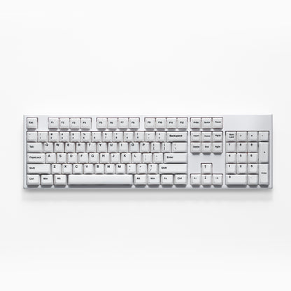 Cerakey Ceramic Keycap Full Set V2 - White