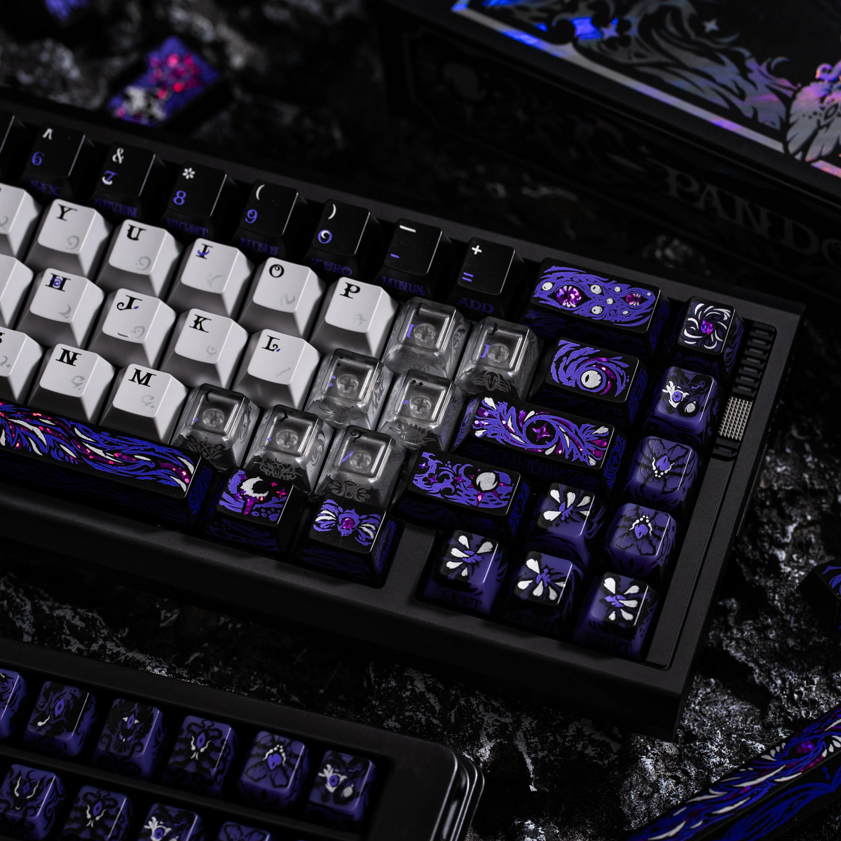 XVX Pandora Cherry Profile PBT+PC 133-Key Keycap Set