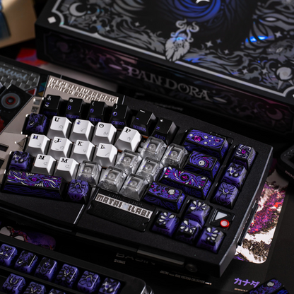 XVX Pandora Cherry Profile PBT+PC 133-Key Keycap Set