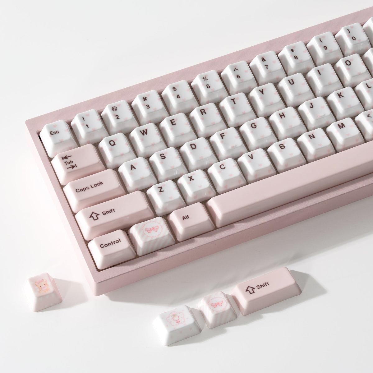 XVX Tea Time Ceramic Cherry Profile 120-Key Full Keycap Set