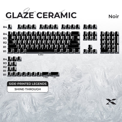 XVX Glaze Ceramic Cherry Profile 120-Key Full Keycap Set